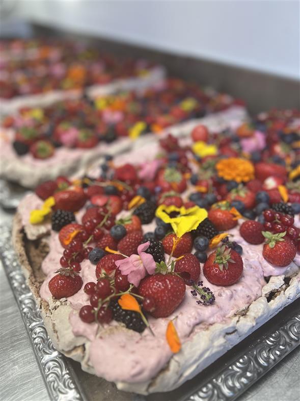 Hjemmelavet pavlova