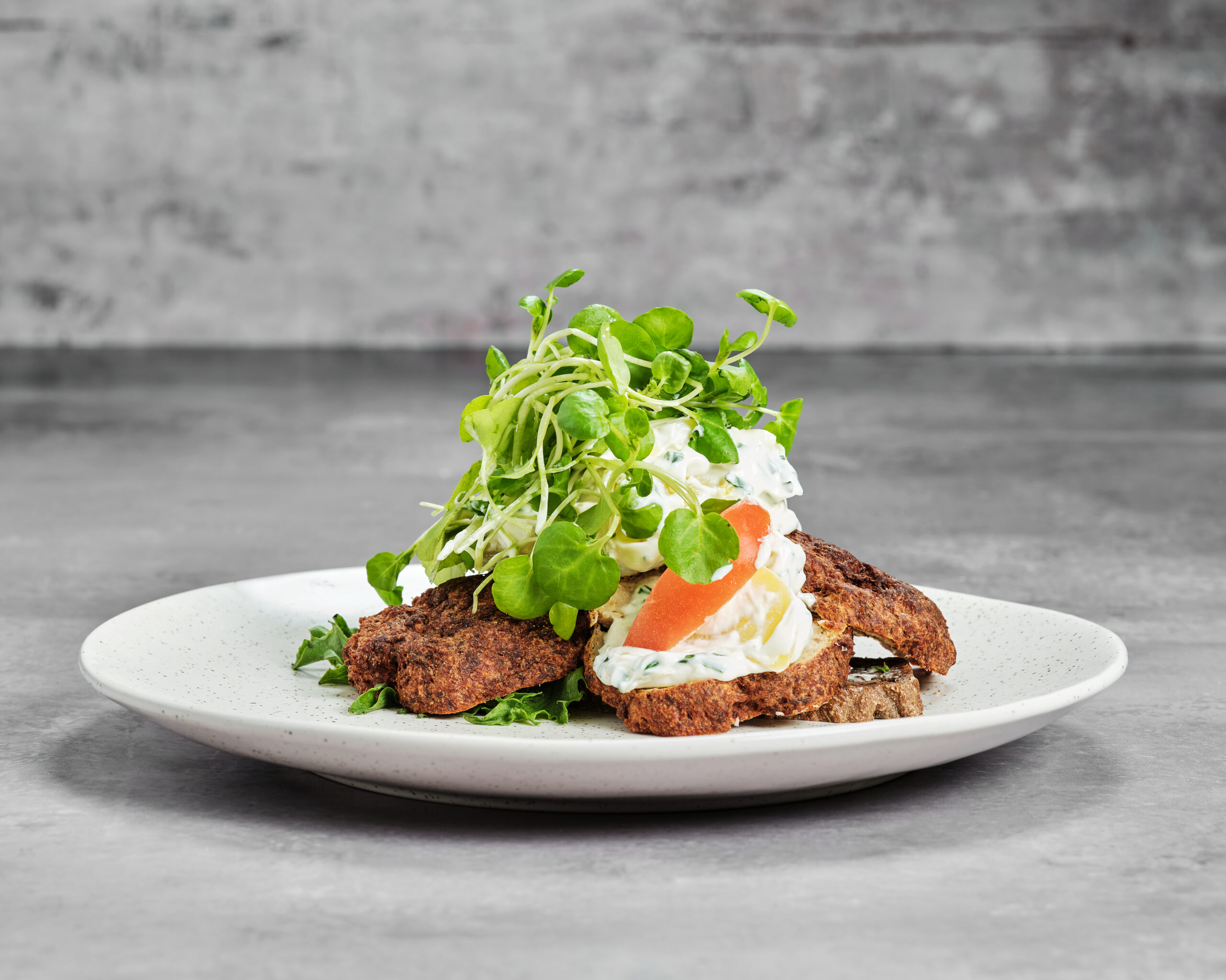 Luksus - Frikadelle med hjemmelavet kartoffelsalat | bryggensslagter.dk