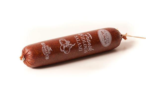 Fransk hvidløgs salami